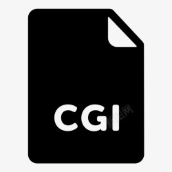 CGI扩展cgi文件dinamic网站图标高清图片