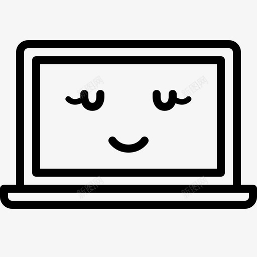 快乐馅饼杰作图标svg_新图网 https://ixintu.com 一代 化身 快乐 杰作 笑脸笔记本 笔记本电脑 脸 表情 阵型 馅饼