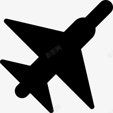 飞机外形运输必需品图标图标