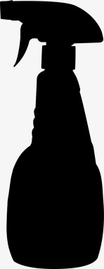 喷雾瓶清洁产品水合物图标图标
