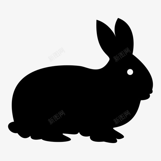 兔子棉尾巴野生动物图标svg_新图网 https://ixintu.com 兔子 动物 动物1 复活节 大耳朵 棉尾巴 毛绒动物 漏斗 跳跃 野生动物