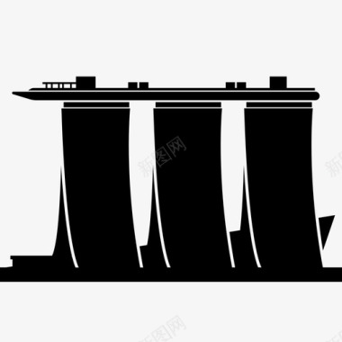 滨海湾金沙新加坡国家荣耀图标图标