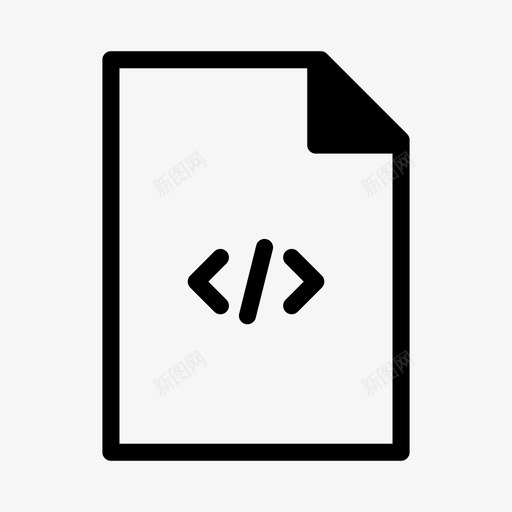 代码文件源代码脚本图标svg_新图网 https://ixintu.com html smoothfill文件 代码文件 子程序 文档 源代码 算法 编程 脚本