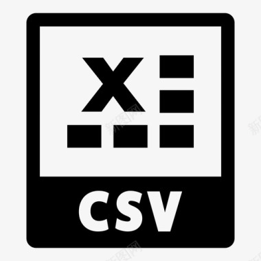 csv文件导入扩展图标图标