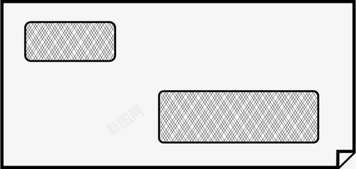 商务信封文具发送图标svg_新图网 https://ixintu.com 信件 信封 发送 商务信封 安全 接收 文具 窗口 纸张 邮件