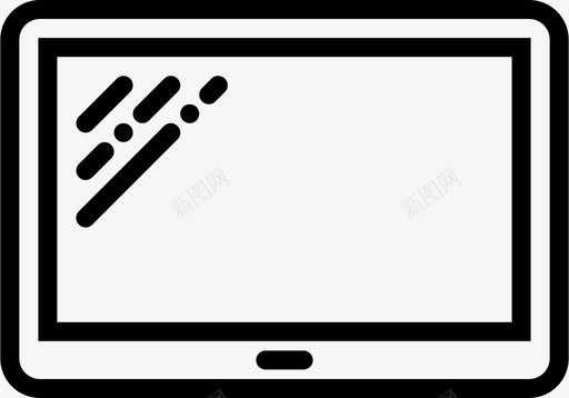 平板电脑android按钮图标图标