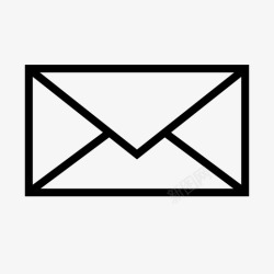 电子服务电子邮件信件信封图标高清图片