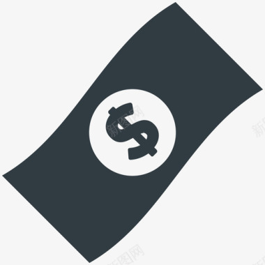 钞票商业酷标图标图标