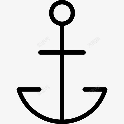 锚船海军图标svg_新图网 https://ixintu.com 水手 海军 海洋 船 船长 运输 运输大纲 锚