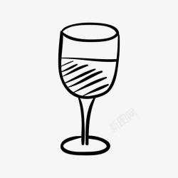 红酒一杯用来干杯一杯葡萄酒葡萄酒杯葡萄酒图标高清图片