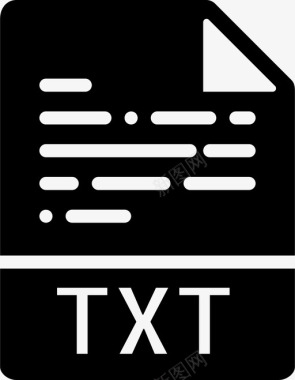 涂层txt技术图标图标