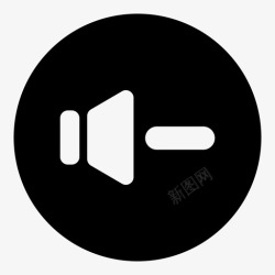 柔和音乐背景减小音量声音柔和图标高清图片