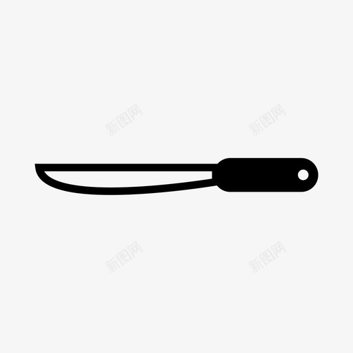 刀器具厨房用具图标svg_新图网 https://ixintu.com 刀 刀刃 刀锋 切割 厨房用具 器具 强盗 恶魔岛 武器