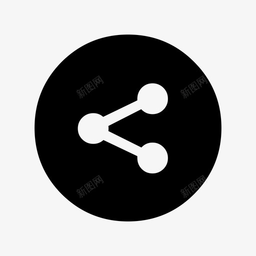 连接共享出口图标svg_新图网 https://ixintu.com api 共享 出口 地图 社交媒体 连接 链 链接