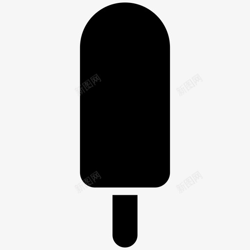 冰棍冷的冷冻的图标svg_新图网 https://ixintu.com 冰 冰棍 冰淇淋 冷冻的 冷的 甜 融化 请客