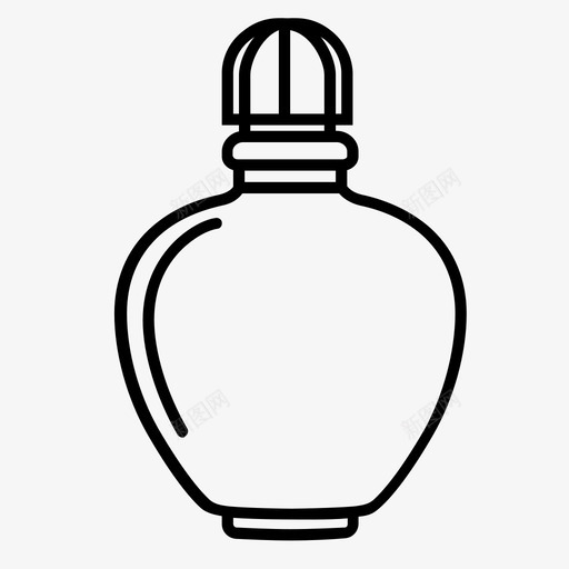 香水去污剂淡香水图标svg_新图网 https://ixintu.com 去污剂 喷雾 气味 淡香水 精油 香水 香水瓶