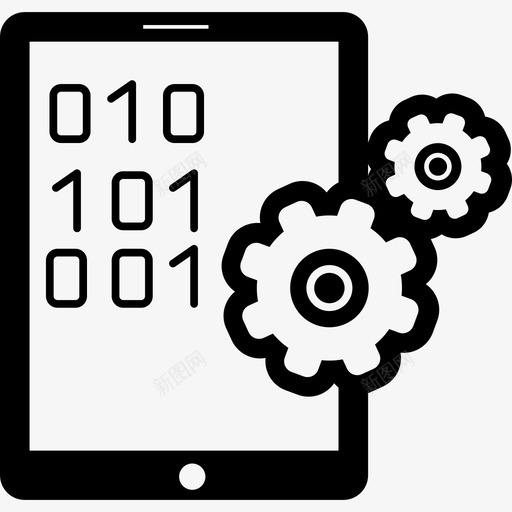 平板电脑数据设置计算机数据分析图标svg_新图网 https://ixintu.com 平板电脑数据设置 数据分析 计算机