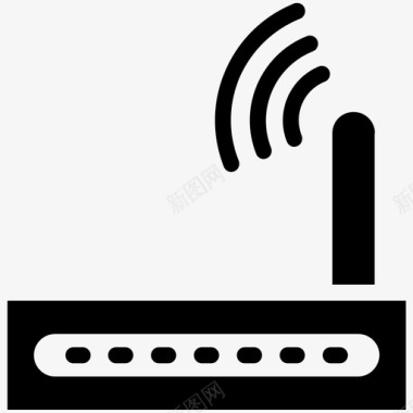 wifi路由器wifi信号wifi调制解调器图标图标