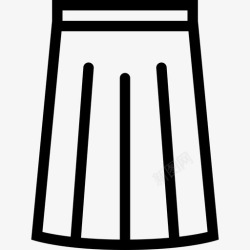 女性服装店裙子配件服装图标高清图片
