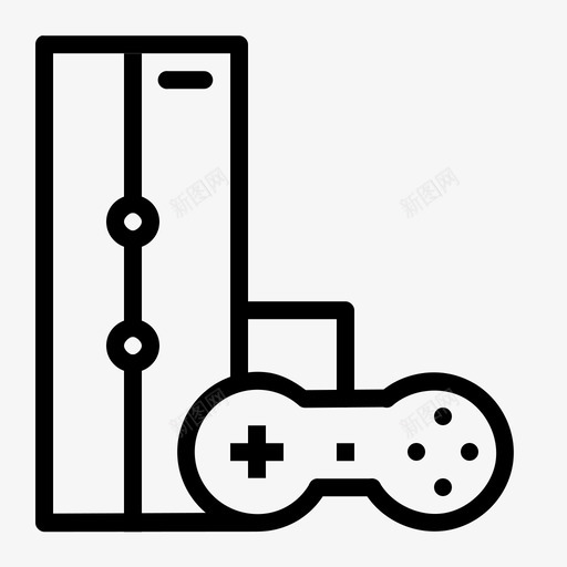 游戏机wii世嘉图标svg_新图网 https://ixintu.com atari gamepad playstation sports wii xbox 世嘉 控制器 游戏 游戏机