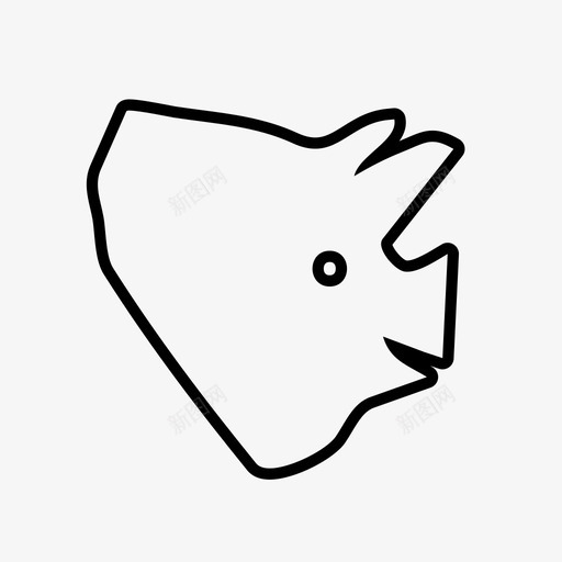 猪2臭嘴图标svg_新图网 https://ixintu.com 动物 嘴 头 猪2 猪肉 肉 肉轮廓 臭 角 食物