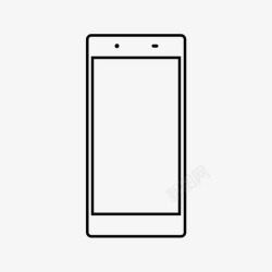 手机Xperia智能手机xperiatouch图标高清图片