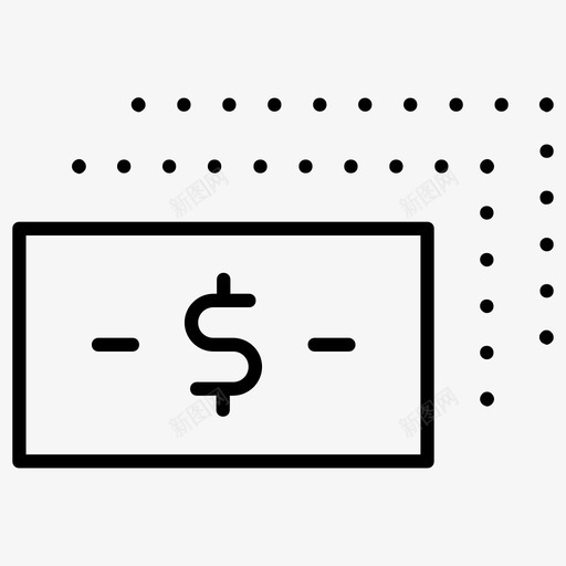 钱付款房子图标svg_新图网 https://ixintu.com 乐队 付款 住所 免提 房子 现金 细线 美元 财务 钱 预测