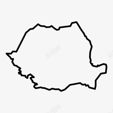 罗马尼亚国家欧洲图标图标