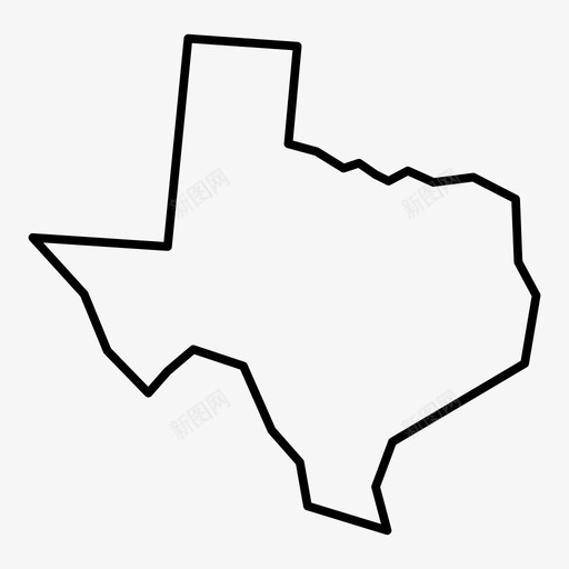 德克萨斯州美国牛仔图标svg_新图网 https://ixintu.com 地图 地理位置 州 德克萨斯州 牛仔 美国 美国州地图 西部