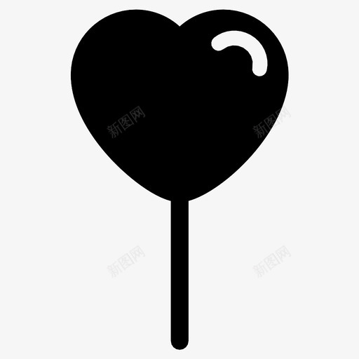 情人节甜心爱心图标svg_新图网 https://ixintu.com 情人节 棒棒糖 爱心 爱情 甜心 糖果 红心