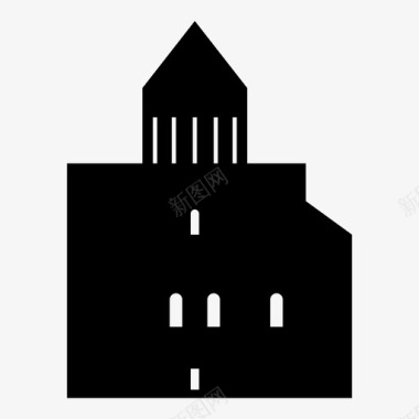 梅特基教堂窗户第比利斯图标图标