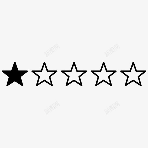 评论星级评分卡图标svg_新图网 https://ixintu.com yelp 亚马逊 反馈 客户 星级 检查 评分 评分卡 评判 评论