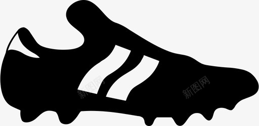 鞋钉足球鞋图标图标