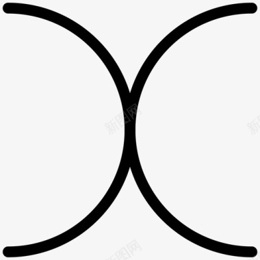 比萨生肖符号十二生肖线图标图标