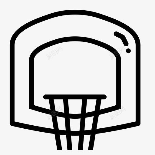 篮球圈活动游戏图标svg_新图网 https://ixintu.com 活动 游戏 篮球圈 运动