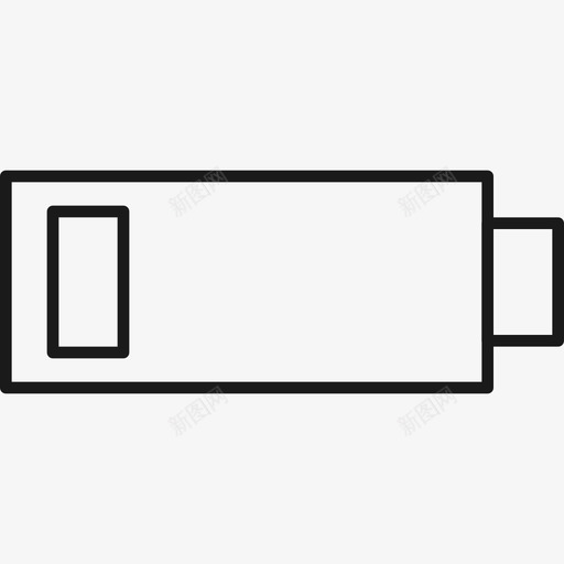 电池通用图标集超轻svg_新图网 https://ixintu.com 电池 通用图标集超轻