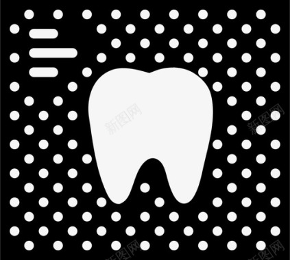 牙科x光健康医疗图标图标