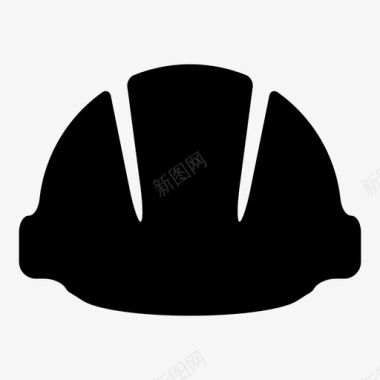 安全帽施工防护图标图标