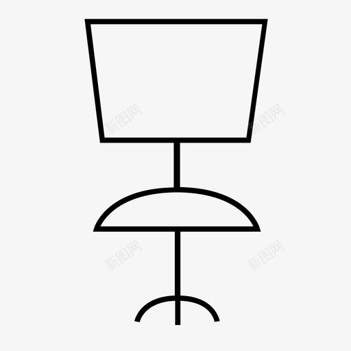 椅子家居装饰图标svg_新图网 https://ixintu.com 家居装饰 椅子