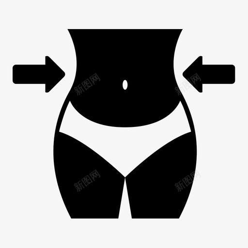 减肥男人开玩笑图标svg_新图网 https://ixintu.com 健康 减肥 女人 开玩笑 男人 肥胖 运动 饮食