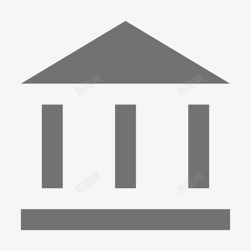 法院金融材料标图标svg_新图网 https://ixintu.com 法院 金融材料设计图标