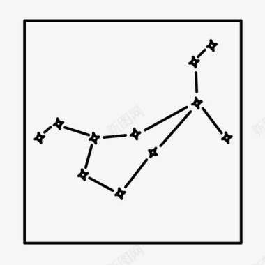 战靴天文学星座图标图标