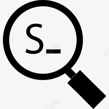 搜索文件商业搜索引擎优化1字形图标图标