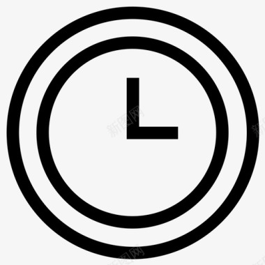 时钟支票教室图标图标