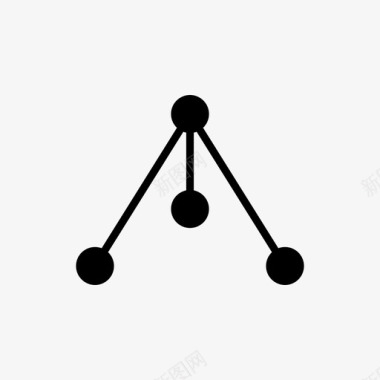 网络树形图拓扑结构图标图标