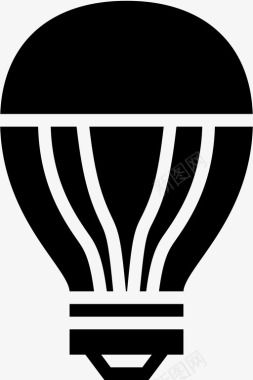led灯泡电源灯图标图标