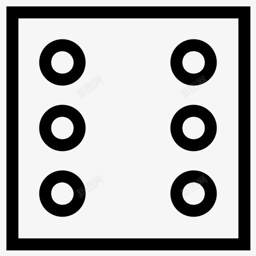 骰子六掷图标svg_新图网 https://ixintu.com 六 扑克 掷 数字六 机会 玩 用户界面图标 赌博 骰子 骰子游戏