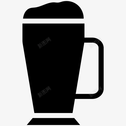 啤酒杯食物酷标图标svg_新图网 https://ixintu.com 啤酒杯 食物酷矢量图标