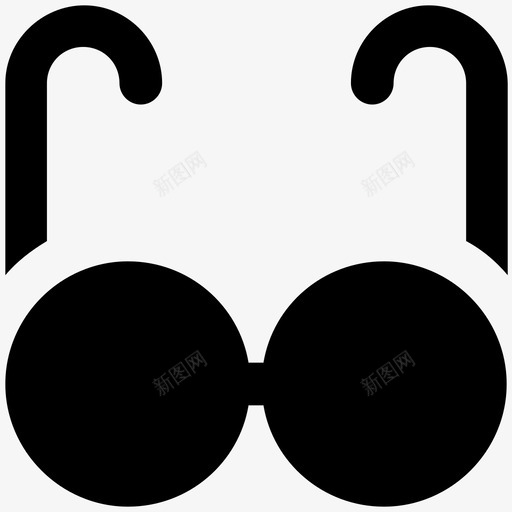 眼镜太阳眼镜墨镜图标svg_新图网 https://ixintu.com 光学 墨镜 太阳眼镜 有益 眩光眼镜 眼镜 脸 衣服大胆的固体图标 视觉