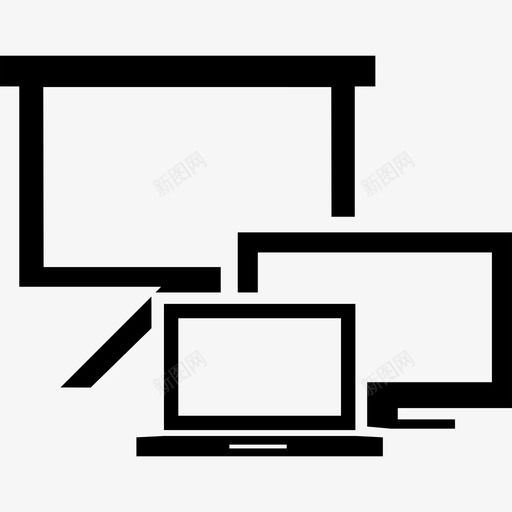 所有屏幕尺寸符号界面现代屏幕图标svg_新图网 https://ixintu.com 所有屏幕尺寸符号 现代屏幕 界面